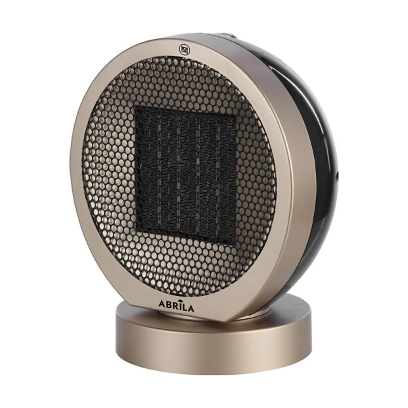 Abrila Pomelo Termoventilador PTC Cerámico Negro/Oro 2000W