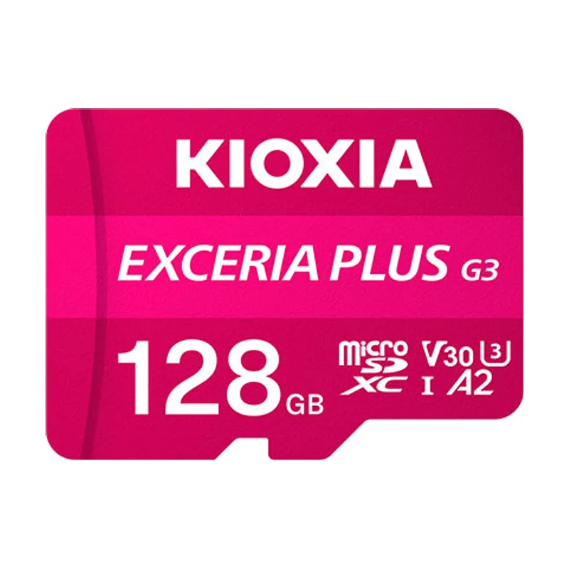 Kioxia EXCERIA PLUS G3 128 GB MicroSDXC UHS-I Clase 10