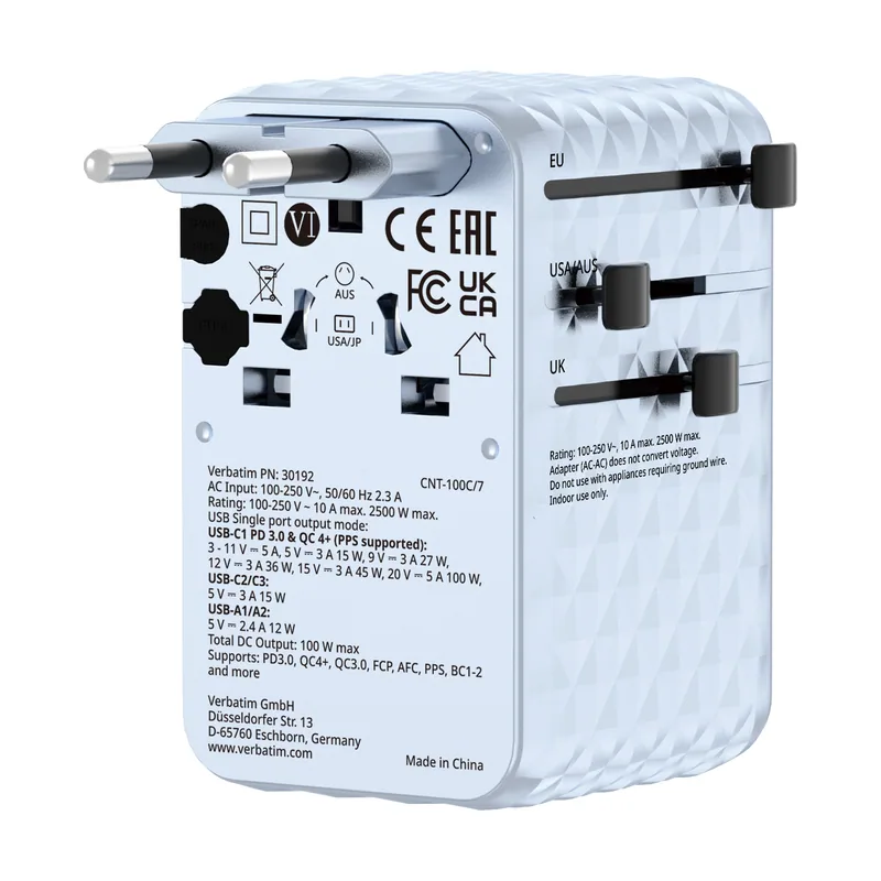 Verbatim Cargador Universal 30192 para Dispositivos