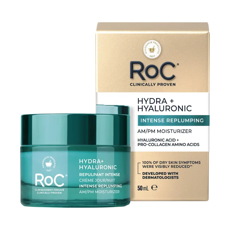 ROC Hydra + Hyaluronic Rellenado Intenso Crema Día/noche 50 Ml