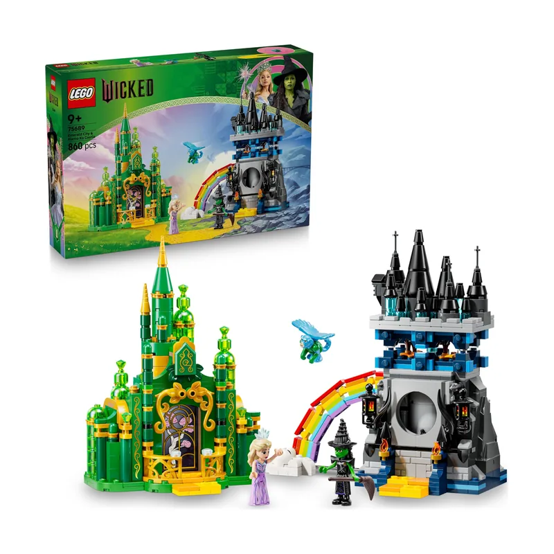 Lego Wicked Emerald City y Castillo de Kiamo KO 75689