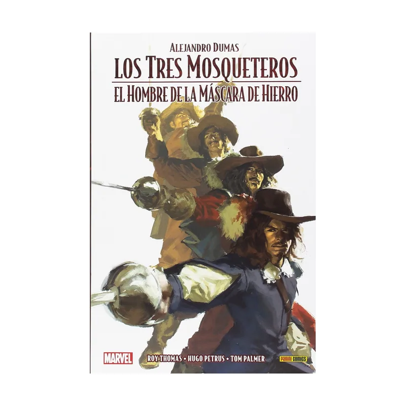 Panini Los tres mosqueteros EL HOMBRE DE LA MÁSCARA DE HIERRO CLASICOS ILUSTRADOS MARVEL