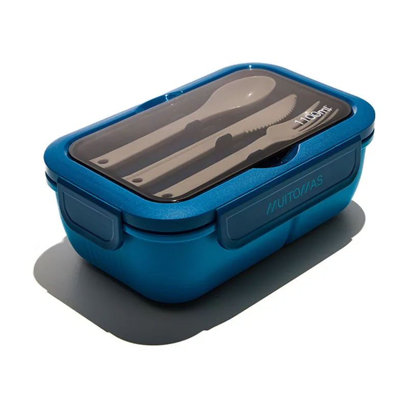 Muitomas LUNCHBOXSBL fiambrera Táper 1,1 L Plástico Azul 1 pieza s