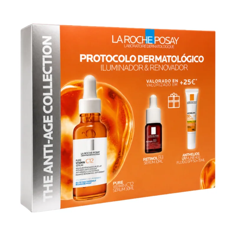 La Roche-Posay Pack Protocolo Iluminador & Renovador