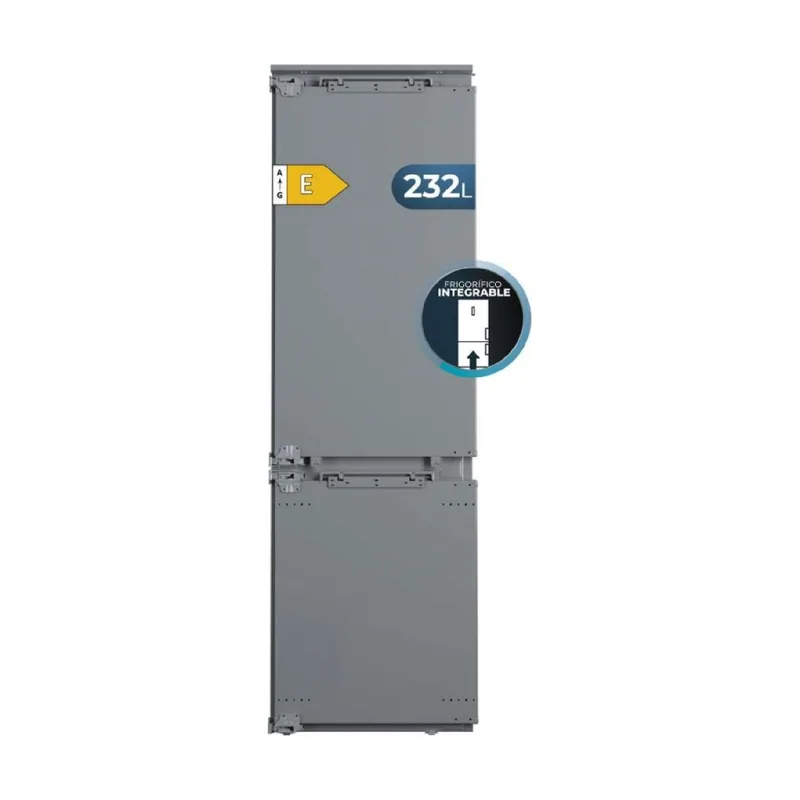 Cecotec Frigorífico Integrable Combi 232L Bolero CoolMarket Combi BI-D MC 232 GREY E. Altura