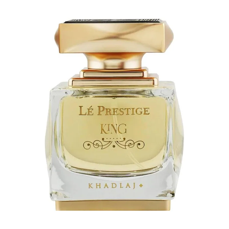 Khadlaj Le Prestige King Eau de Parfum en espray para hombres 3,4 oz