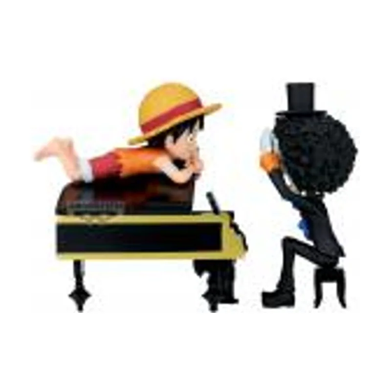 Banpresto Figura de Accion Monkey D. Luffy & Brook One Piece