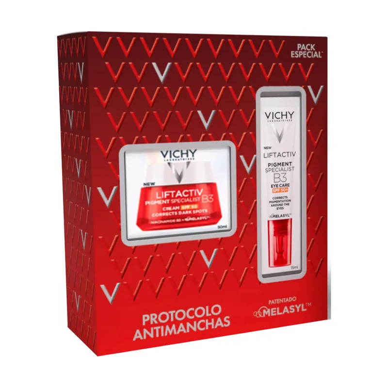 Vichy Liftactiv B3 Crema DE DÍA Antimanchas SPF50 Estuche 2 pz