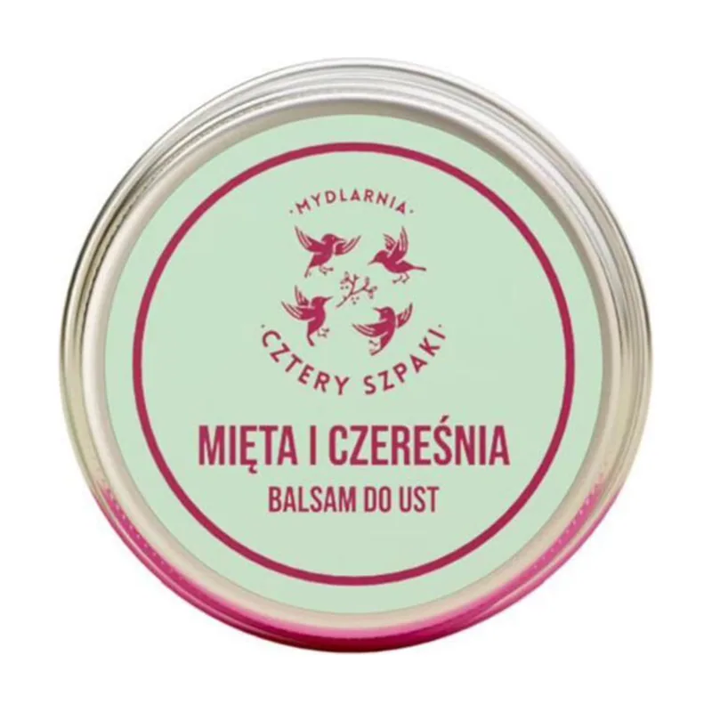 Mydlarnia menta & cereza balsamo labial 15ml