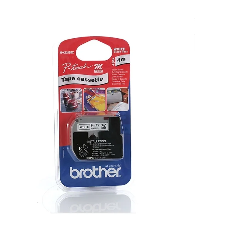Brother MK221SBZ Labelling Tape cinta