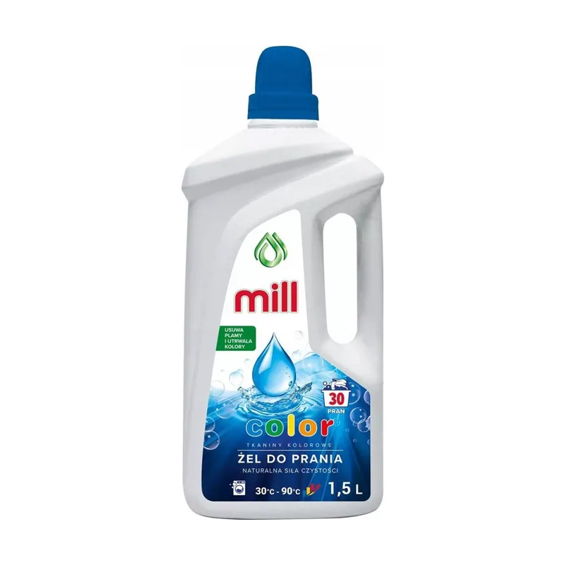 Madonis Mill gel detergente 1,5 l paquete colectivo 8 unidades