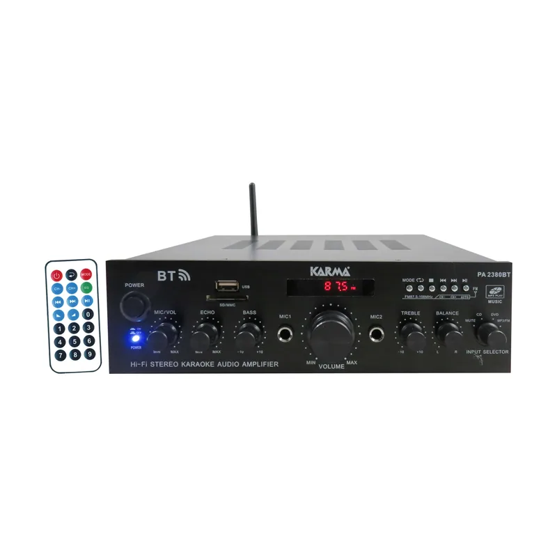Karma Italiana PA 2380BT amplificador de audio 4.0 canales Hogar