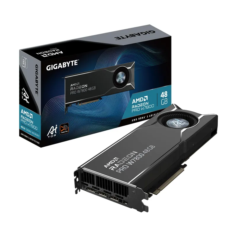 Zafiro Radeon Pro W7800 ECC RDNA3 3X DisplayPort 1x MiniDP 32353-01-20G