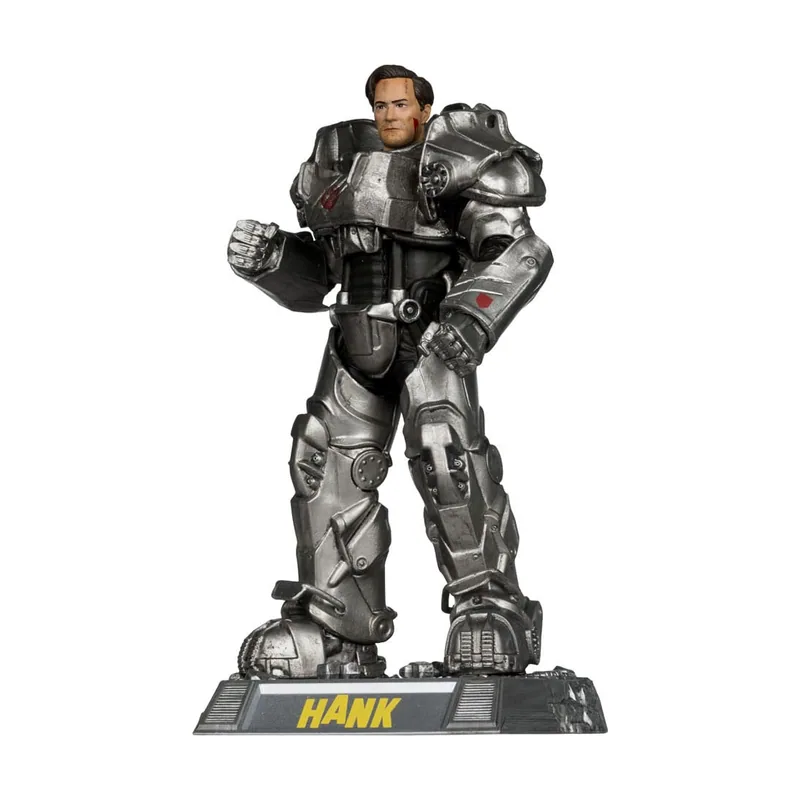 McFarlane Toys Fallout Movie Maniacs Action Figure Hank Maclean Season 2 Platinum Edition 17 cm