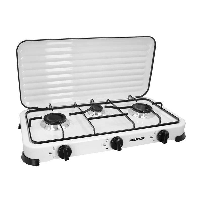 Wolfpack Linea Profesional gas 3 fuegos potencia 5,4 kw.