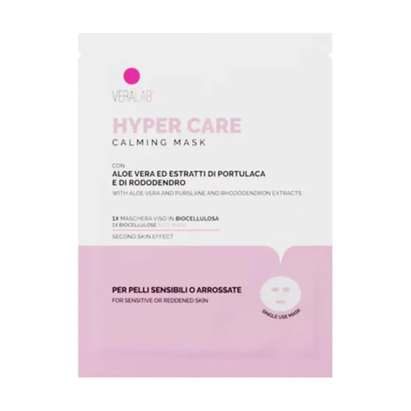 Veralab Hyper Care Mask Mascarilla calmante Mujeres 15 ml Hojas