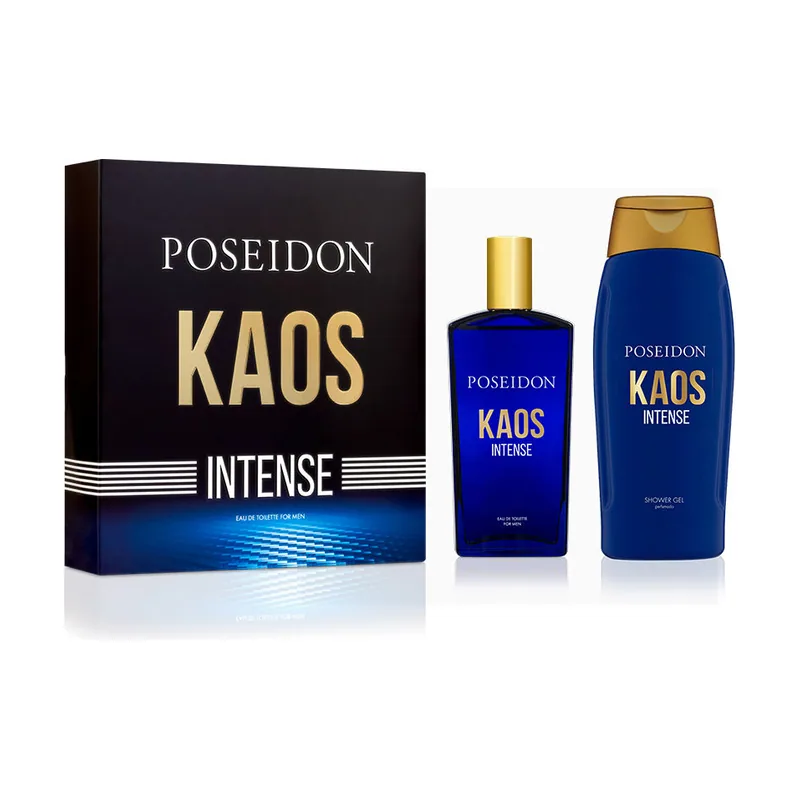 Poseidon kaos intense estuche 2 pz