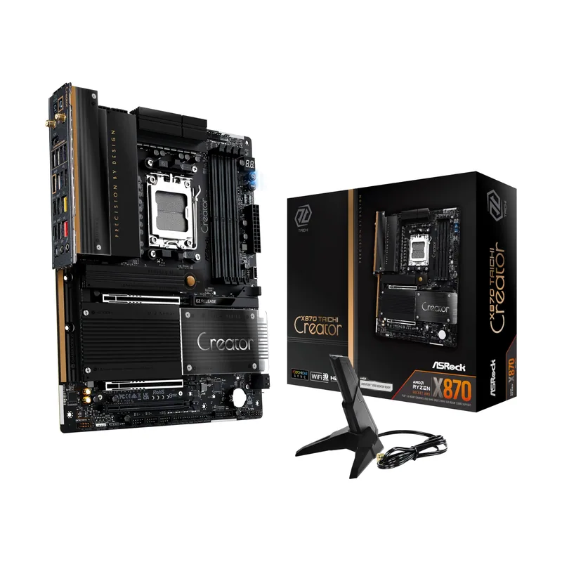 ASRock x870 taichi creator am5 atx hdmi/usb-c ddr5