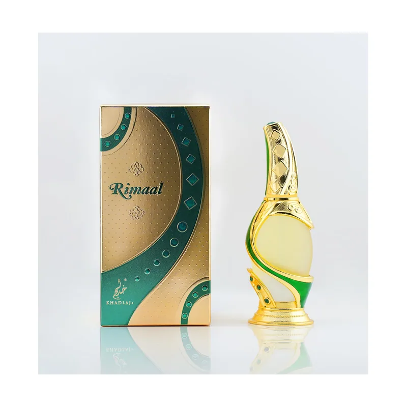 Khadlaj Rimaal Green Concentrated Perfume Oil for Unisex 0,5 Ounce