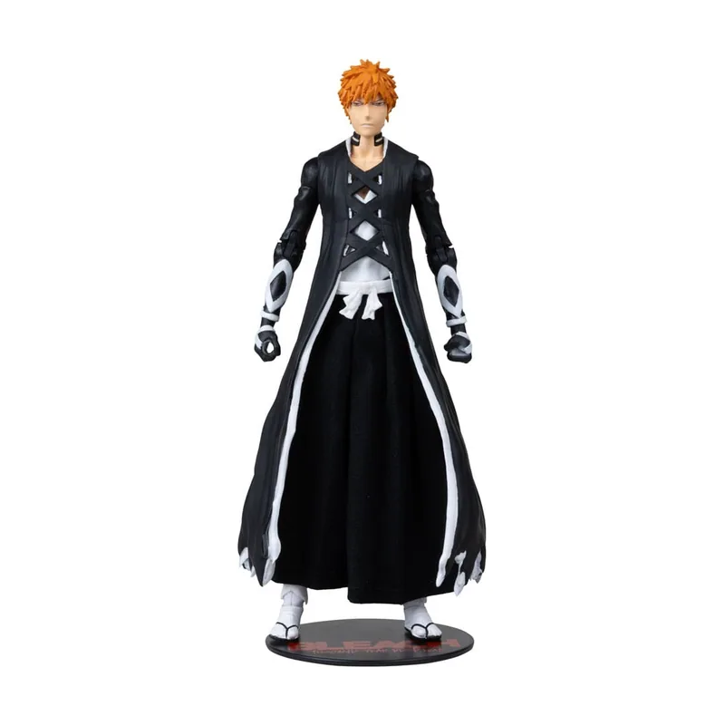 McFarlane Toys Bleach Thousand-Year Blood War Ichigo Kurosaki Fullbring Bankai Figura de acción de 7 pulgadas