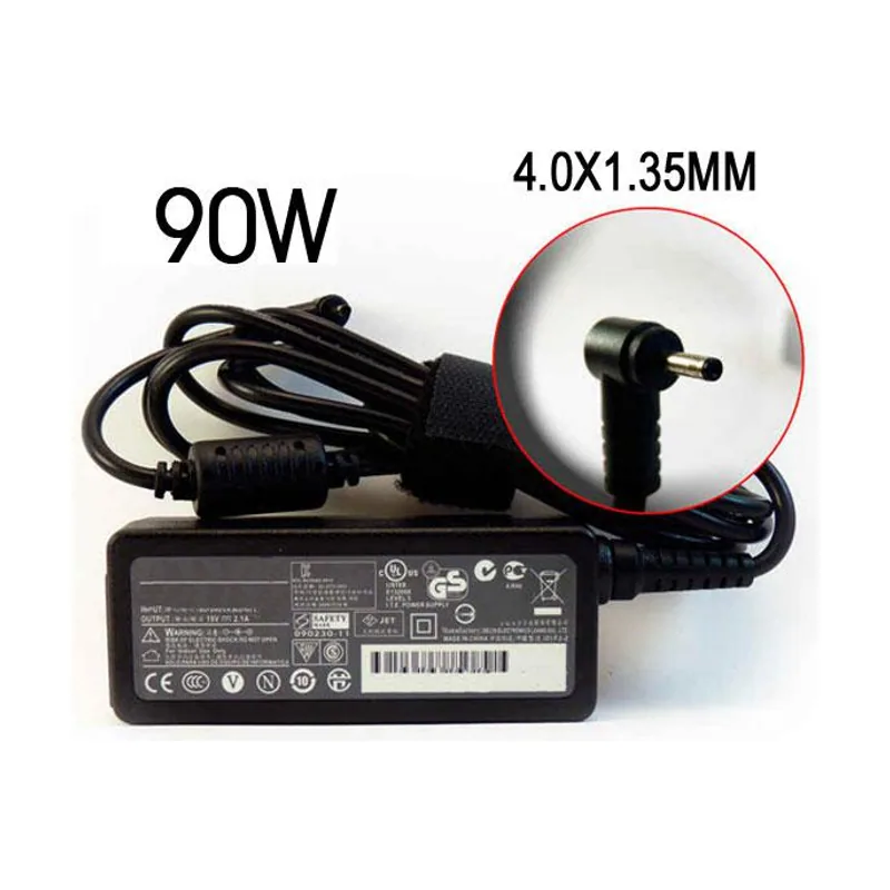 Dayma Cargador para portátil asus 90w 19v 4.74a 4.0 mm x 1.35 mm