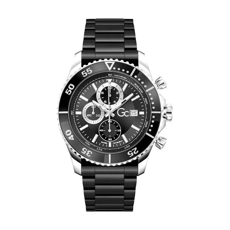 Gc speedracer Reloj para Hombre Analógico de Cuarzo con Brazalete de Cerámica Z51005G9MF