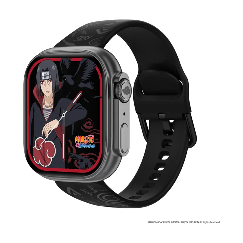 Abyx smartwatch fit touch 5 itachi uchiwa