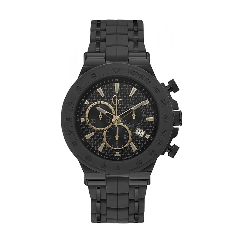 Gc Watches structura Reloj para Hombre Analógico de Cuarzo Suizo con Brazalete de Acero Inoxidable Y35006G2