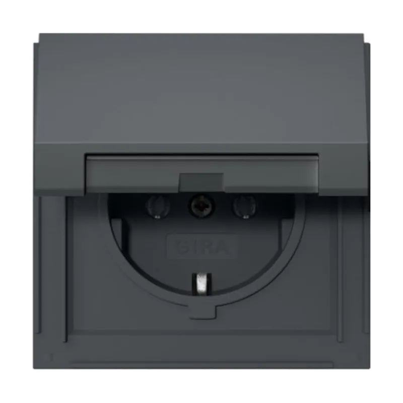 445467 schuko kd gira tx_44 anthrazit