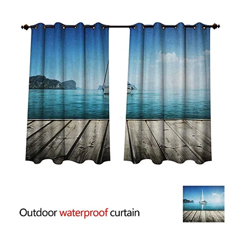 Vention Anshesix Cortinas náuticas para Patio