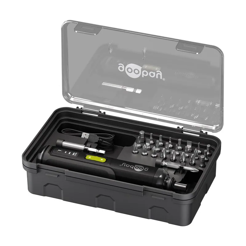 GooBay Mini destornillador eléctrico recargable 28 en 1