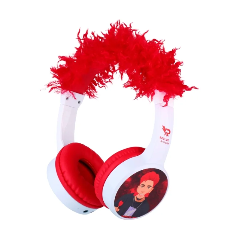Redlox by chuster tuber auriculares bluetooth 5.3 con pelo
