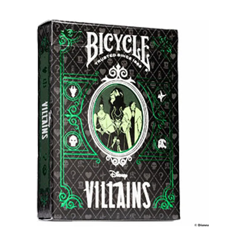 Naipes heraclio fournier Bicycle Disney Villains juego de cartas 56 pieza s