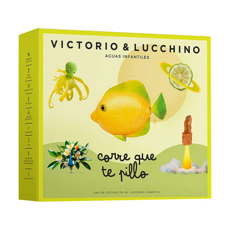 Victorio & Lucchino Aguas Infantiles Corre Que Te Pillo Estuche 2 Pz accesorio para uso diario