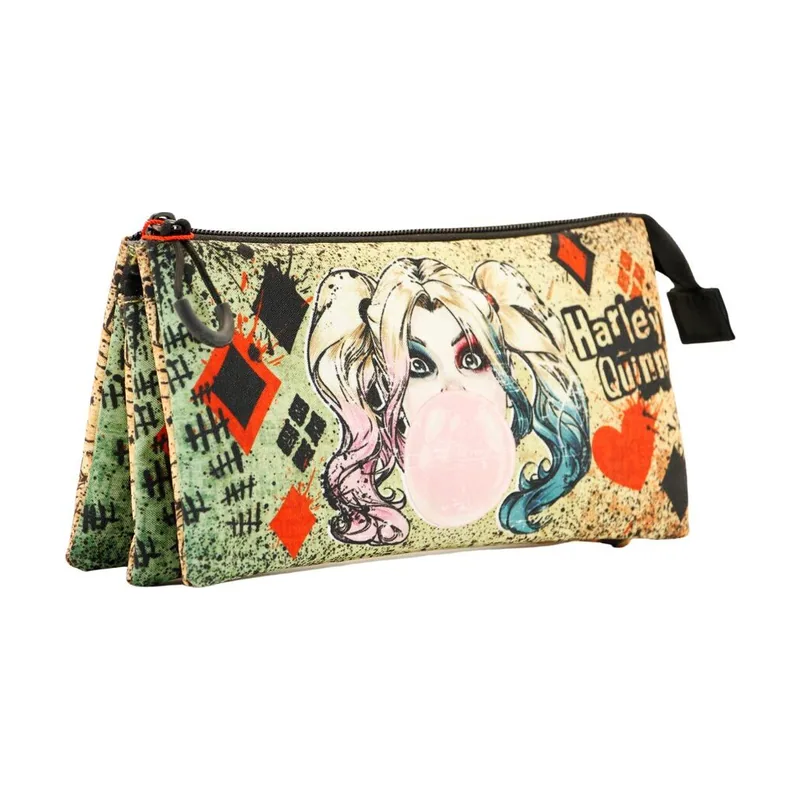 Karactermania DC Comics Harley Quinn Mad Love-Estuche Portatodo Triple FAN