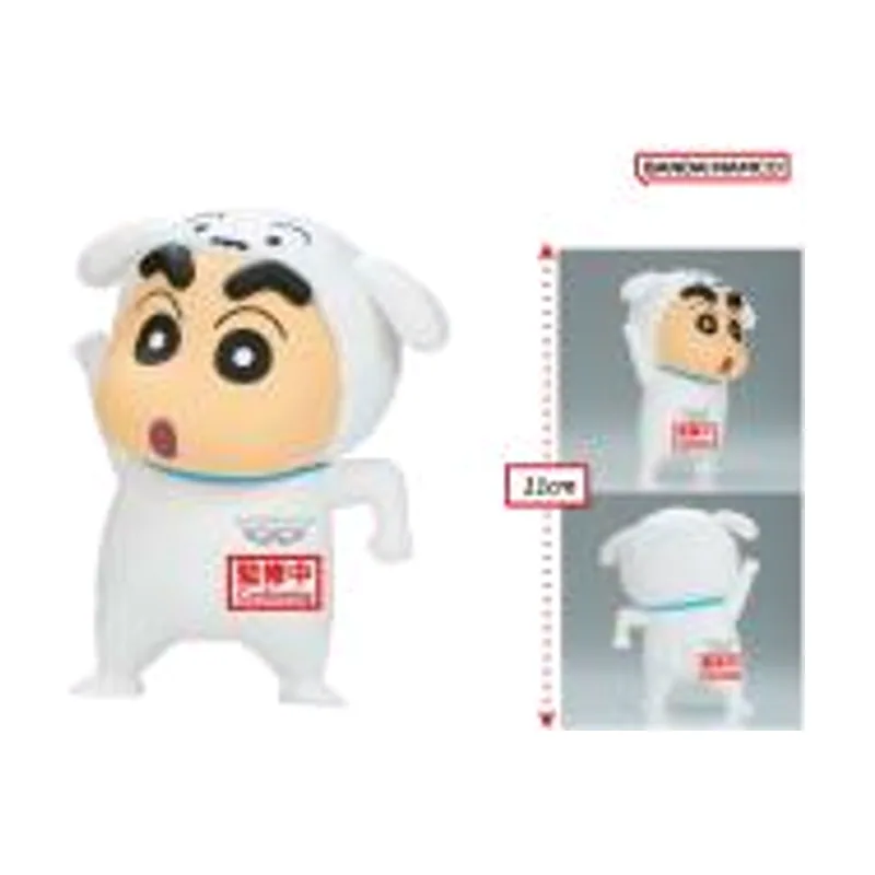 Banpresto Figura de Accion Shiro Shinchan Crayon Shinchan