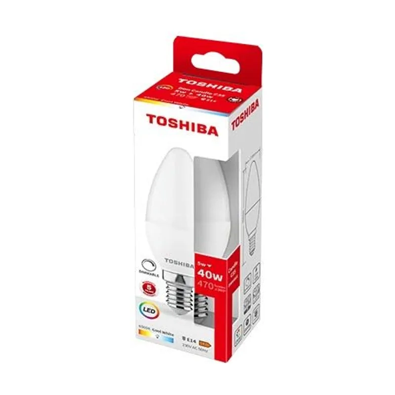 Bombilla led c35 e14
