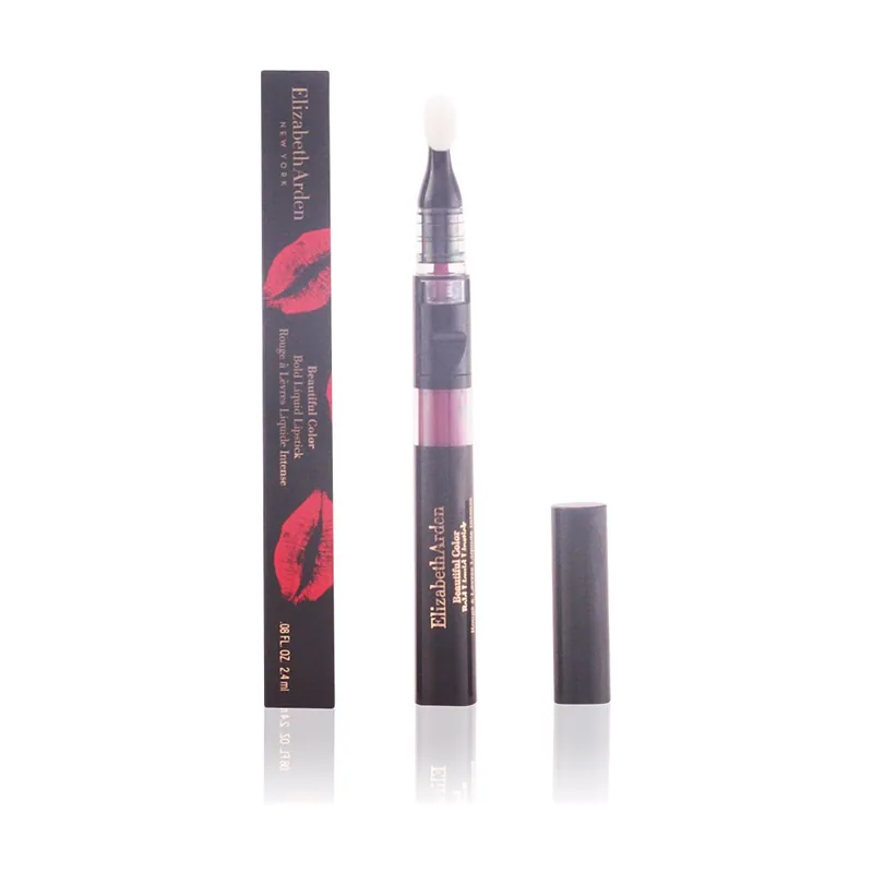 Elizabeth Arden BEAUTIFUL bold liquid lipstick #seductive magenta