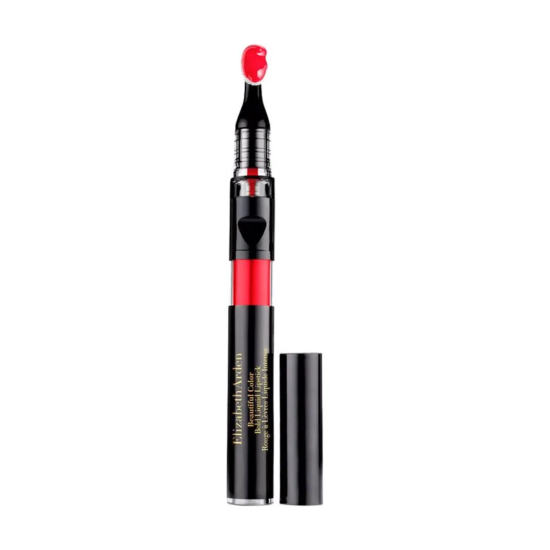 Elizabeth Arden BEAUTIFUL bold liquid lipstick #fearless