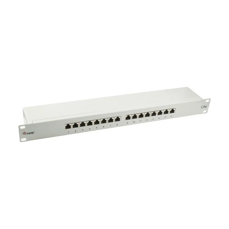 Equip 327316 16-Port Cat,5e Geschirmtes Patch Panel