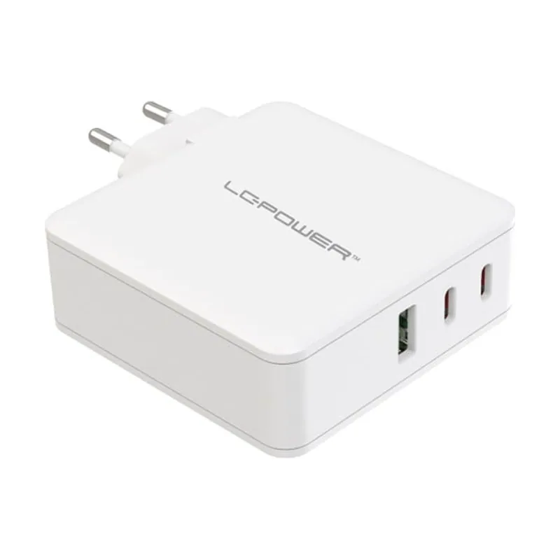 Lc power LC-Power LC-GAN-100 cargador de dispositivo Universal Blanco Corriente alterna Carga rápida Interior