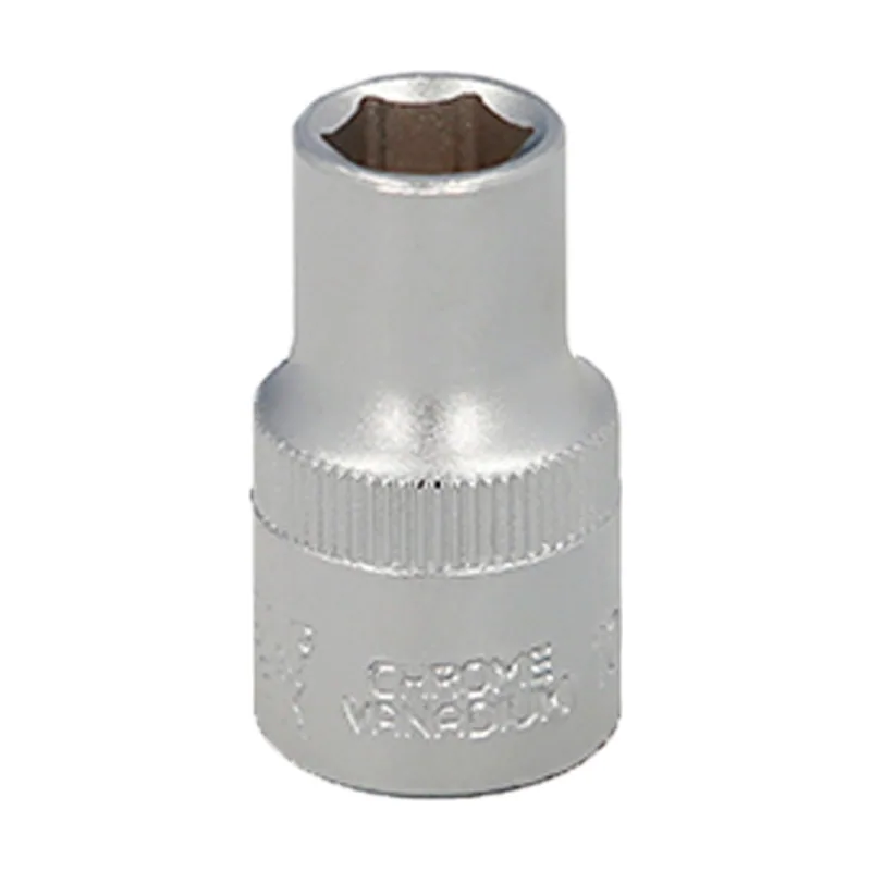 Wolfpack linea profesional Llave Vaso 1/2" Hexagonal 11 mm. Perfil de 6 caras. Acero Cromo Vanadio