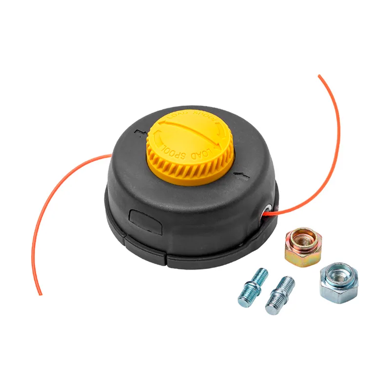 Cabezal desbrozadora universal carga extensible con 3 adaptadores