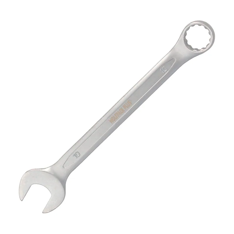 Wolfpack linea profesional Llave Combinada Plus 10x10 Acero Cromo Vanadio DIN 3113. Llave Doble Boca
