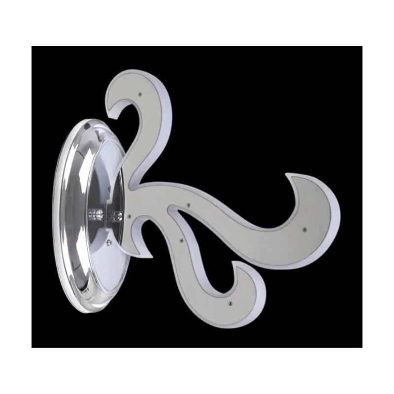 Abrila Mi Lampara Aplique Led Aire 1 L Cromo
