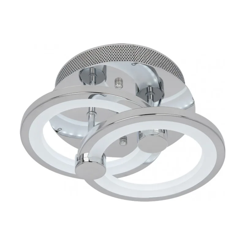 Abrila Plafon sydney 32w 3000-4000-6500k cromo 14x30x20 cm 4160 lm regulable,memoria y c.remoto