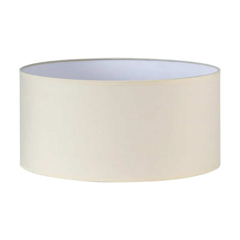 Abrila Pantalla Cilindrica Dori M10 beige 60Dx60dx30h Cm Tejido Popelin