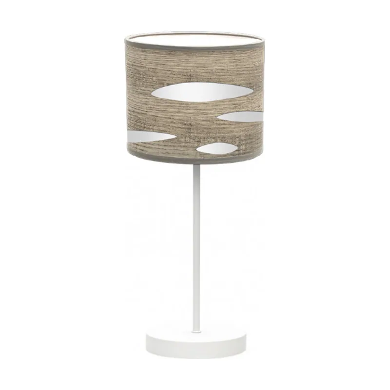 Abrila Odra 1xe14 Blanco/madera Gris 42x17x17 Cm marca FABRILAMP
