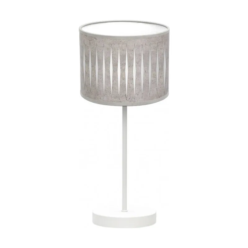 Abrila Piron 1xe14 Blanco/cemento Gris 42x17x17 Cm marca FABRILAMP