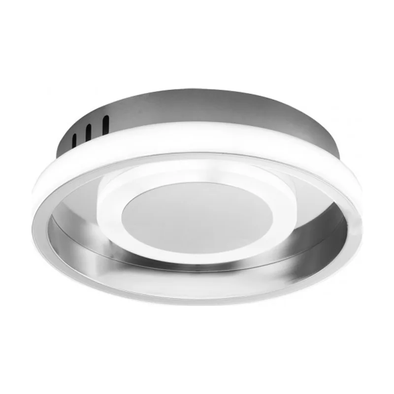 Abrila Plafon 20w 3000-4000-6000k elma cromo 5,5x21x21 cm 1900 lm c/memoria de luz